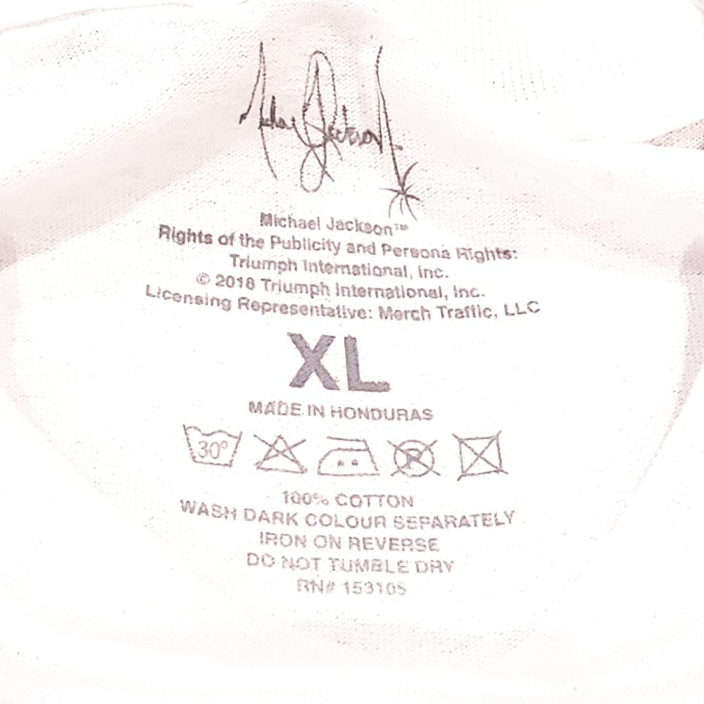 Men's White Michael Jackson SmoothCriminal T-Shirt - Picture 5 of 5